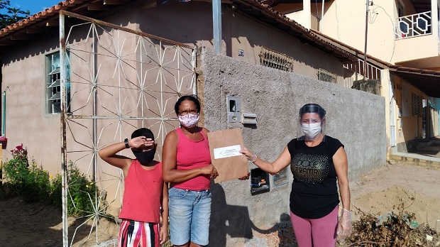 Escola Estadual Anita Garibaldi, no município de Pocrane, a diretora da unidade de ensino, Juvercina Maria da Silva, conta que a estratégia é focar para que o aluno não fique perdido, com dúvidas sem receber orientação. Foto: Arquivo da escola 