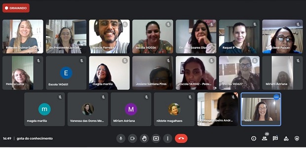 Reuniões acontecem no formato virtual. Foto: Arquivo SRE Curvelo