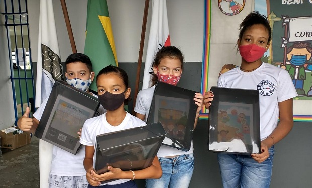 Na Escola Estadual Mariana Tavares os alunos estão se preparando desde o início do ano para atingir a meta. Foto: Arquivo da Escola