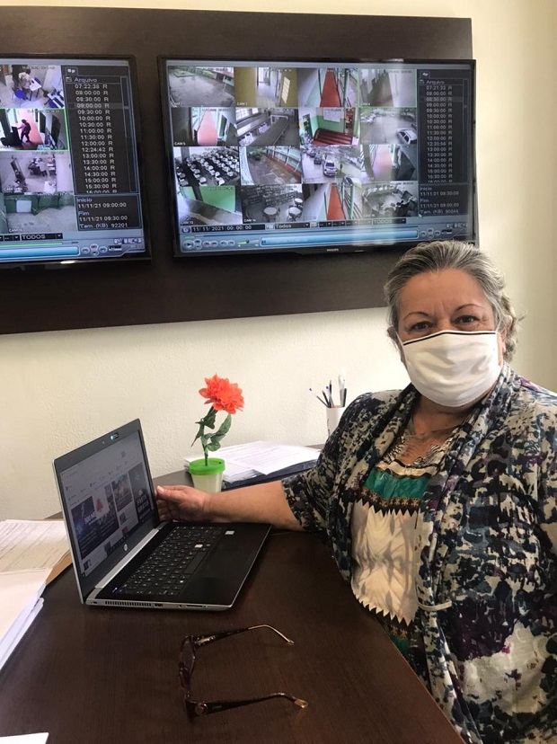 Para Sônia, os diretores cumpriram sua missão durante o Regime de Estudo não Presencial. Foto: Arquivo Pessoal