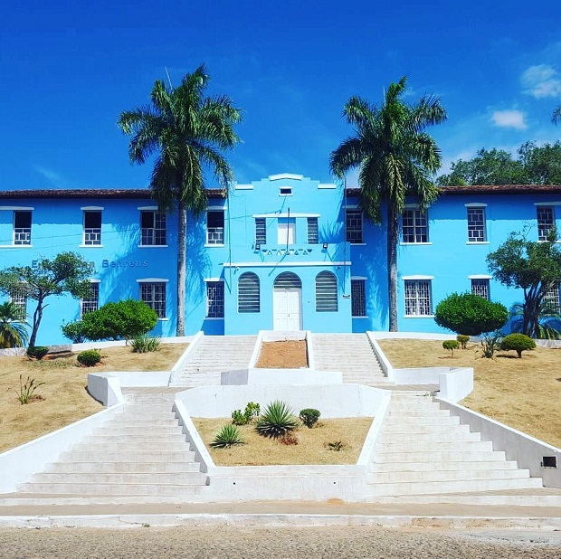 Escola Estadual Odilon Behrens, em Guanhães. Foto: Arquivo da Escola 