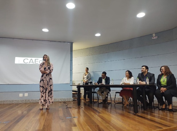 Geniana Faria destacou que Escala Formativa é um marco histórico para educação do país. Foto: Bruna Dias