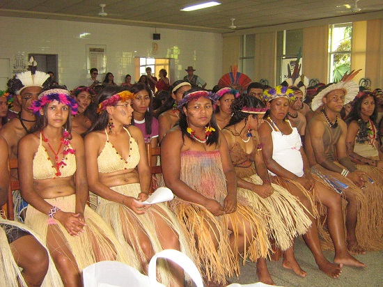 Formação da terceira turma de professores para atuarem na educação indígena. Foto: Arquivo SEE